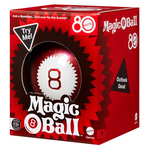 Magic 8 Ball Mattel 80th Anniversary Edition