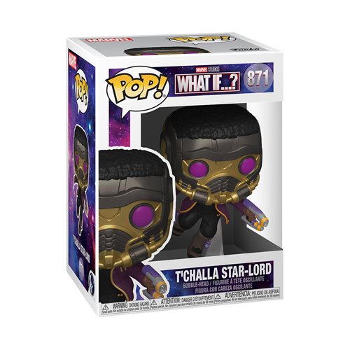 Marvel's What-If T'Challa Star-Lord Pop! Vinyl Figure
