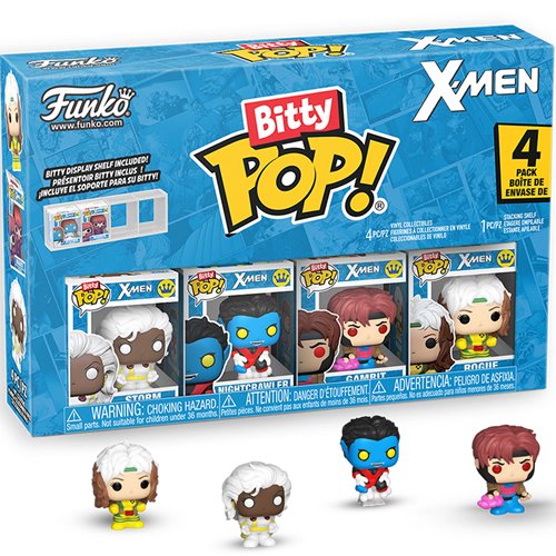 X-Men Gambit Funko Bitty Pop! Mini-Figure 4-Pack