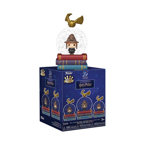 Harry Potter Mystery Mini Glitter Globe Display Case of 12