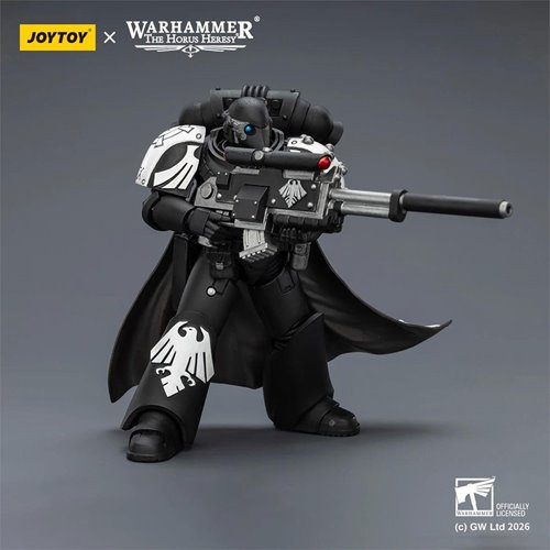 Joy Toy Warhammer The Horus Heresy Raven Guard Mor Deythan With Nemesis Bolt Rifle 1:18 Scale Action
