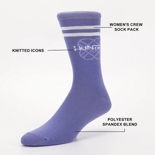 KPop Demon Hunters Song Logos Crew Sock 5-Pack