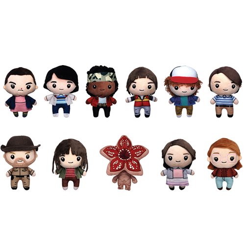 Stranger Things Plush Bag Clip Random 6-Pack