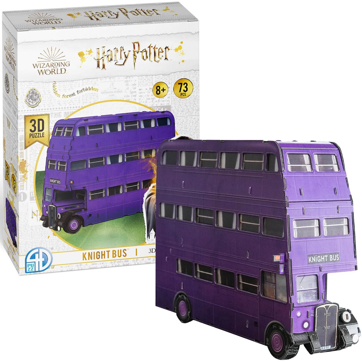 thumbnail image 2 of Metal Earth Harry Potter Knight Bus 3D Metal Model Kit - DIY Construction Toy 2 of 12