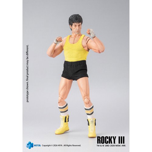 Rocky III Rocky Boxer Version Exquisite Super Series 1:12 Scale