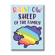 Pride Rainbow Sheep Flat Magnet
