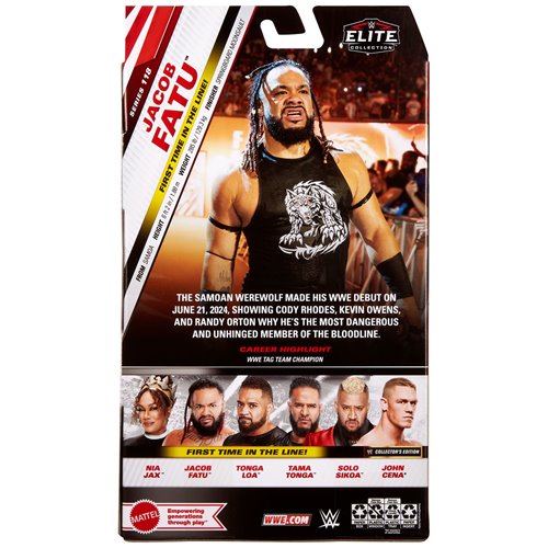 WWE Elite Collection Series 118 Jacob Fatu Action Figure