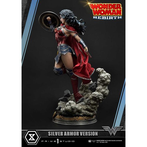 Wonder Woman Rebirth Silver Armor Version Museum Masterline 1:3 Scale Limited Edition Statue