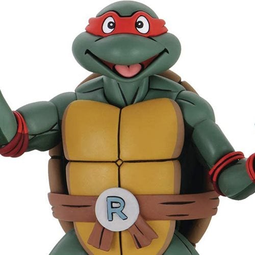 Teenage Mutant Ninja Turtles Raphael Cartoon Ver. 1:4 Scale Action Figure, Not Mint