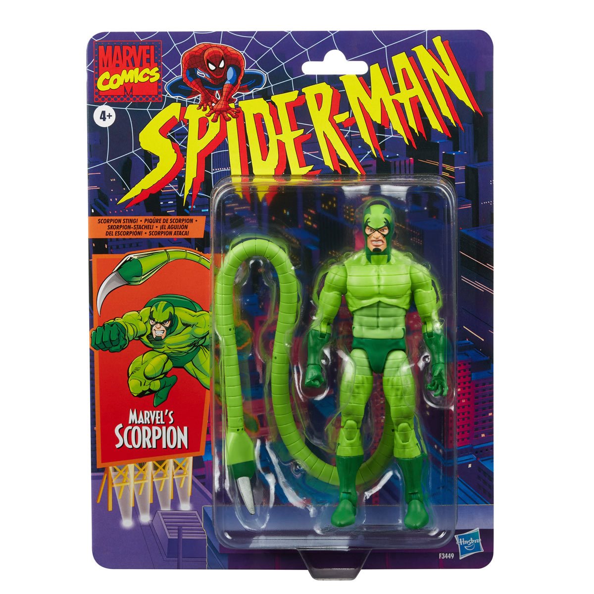 Hasbro Marvel Spider-Man Legends Series 6-Inch The Scorpion Collectible Figure for sale online 