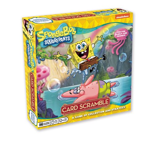 SpongeBob SquarePants Card Scramble Board Game