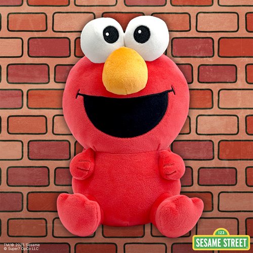 Sesame Street Elmo Super Duper Plush - Entertainment Earth