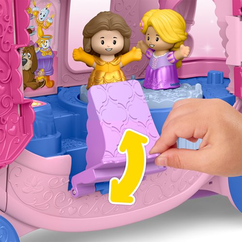 Disney Princess Pull-Along Musical Carriage Playset