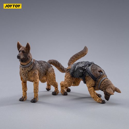 Joy Toy Military Dog 1:18 Scale Action Figure 2-Pack