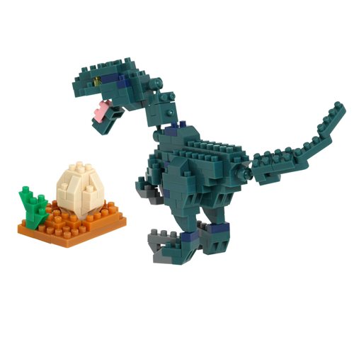Velociraptor Dinosaur Nanoblock Constructible Figure