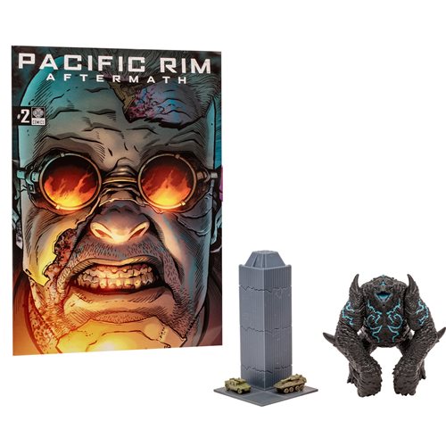 Pacific Rim Kaiju Wave 1 Leatherback 4-Inch Scale Action Figure with Comic Book