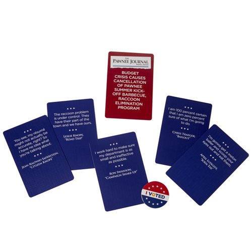 Parks and Recreation Knope For President Party Card Game