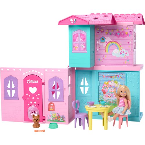 Barbie Family & Friends Club Chelsea Pop-Up House