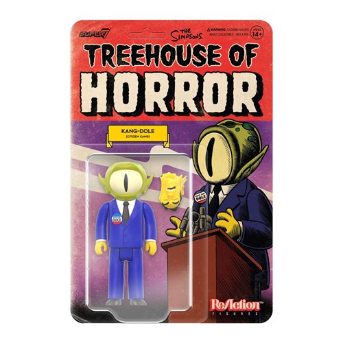 The Simpsons Treehouse of Horror President Kang 3 3/4-Inch ReAction Figure