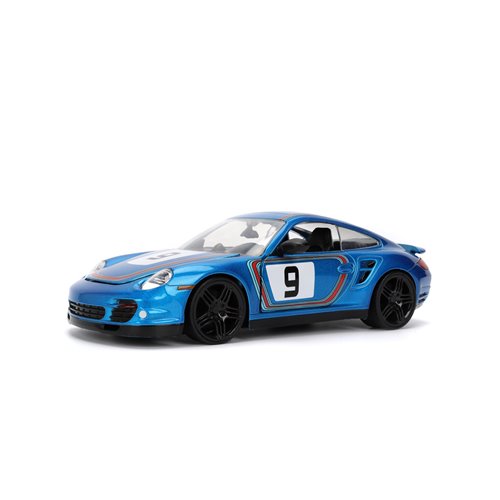 Hyper-Spec Porsche 911 Turbo 997 1:24 Scale Die-Cast Metal Vehicle