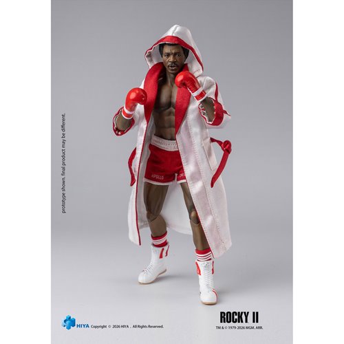 Rocky II Apollo Creed Exquisite Super Series 1:12 Scale Action Figure