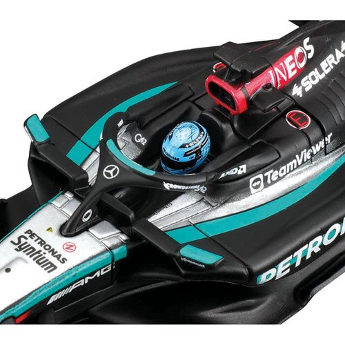Formula 1 Mercedes W15 George Russell #63 with Helmet (2024) Die-Cast Metal 1:43 Scale Vehicle
