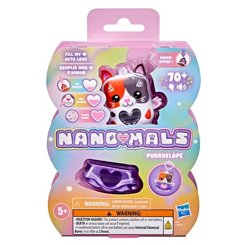 Nano-mals Purrnelope the Calico Kitty, Electronic Pet Cat