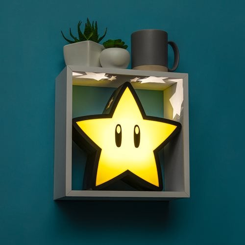 Super Mario Super Star Projection Light Lamp