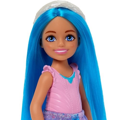 Barbie Royal Chelsea Doll with Blue Hair