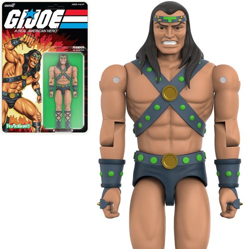 G.I. Joe Ramar 3 3/4-Inch ReAction+ Figure