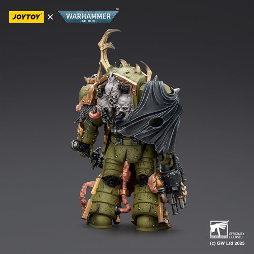 Joy Toy Warhammer 40,000 Death Guard Blightlord Terminator 3 Combi-bolter and Bubotic Blade 1:18 Sca