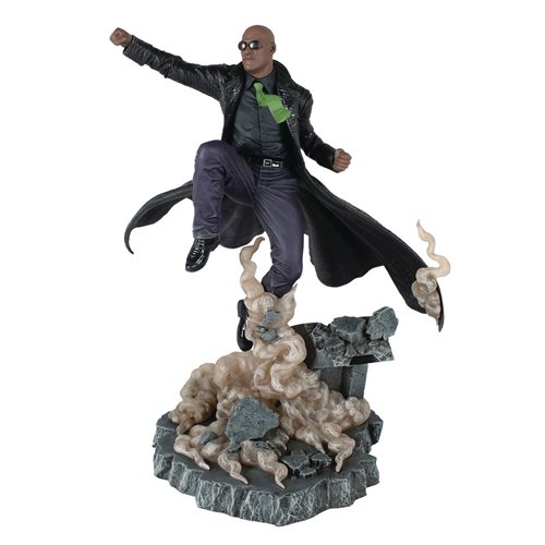 The Matrix Gallery Morpheus Deluxe Statue