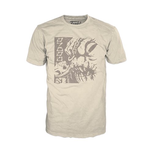 Star Wars: The Mandalorian Grogu with Rancor Adult Boxed Pop! T-Shirt