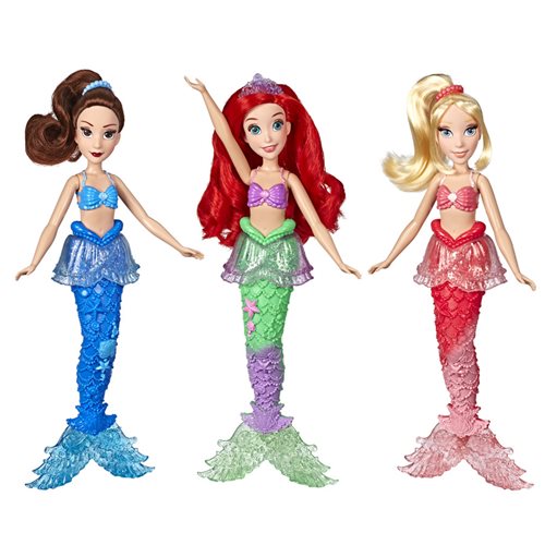 Disney Princess Ariel and Sisters Mermaid Doll Set