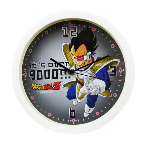 Dragon Ball Z 9000 Wall Clock Entertainment Earth