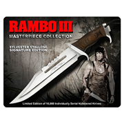 Rambo III Sylvester Stallone Edition Knife Prop Replica