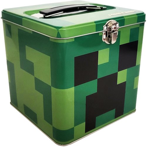 Minecraft Cube Carry All Tin Box