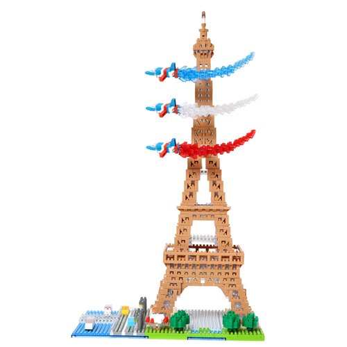 World Famous Eiffel Tower Deluxe Edition Nanoblock Advanced Hobby Constructible Figure