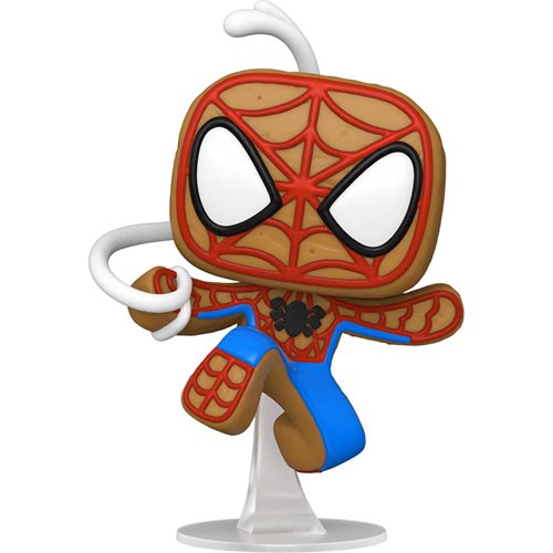Marvel Holiday Gingerbread Spider-Man Pop! Vinyl Figure, Not Mint