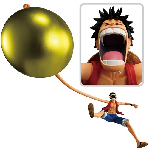 One Piece Monkey D. Luffy Playing Love Song in The Sky Masterlise Expiece Ichibansho Statue