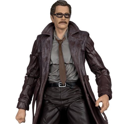 DC Multiverse Deluxe Theatrical Edition Wave 5 The Dark Knight Commissioner Gordon 7-Inch Scale Action Figure