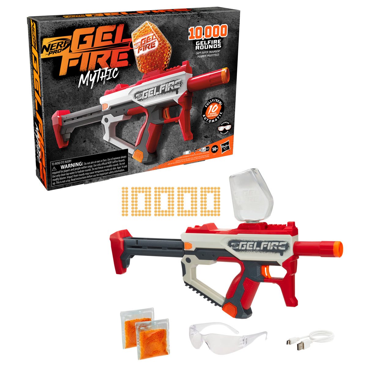 Nerf Gel Fire Refill Orange, Toy Blasters & Soakers