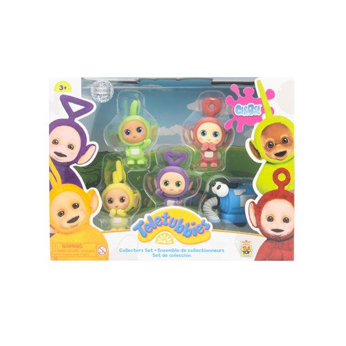 Teletubbies 2 1/2-Inch CheeBee Flocked Mini-Figure 5-Pack - SDCC 2025 Exclusive