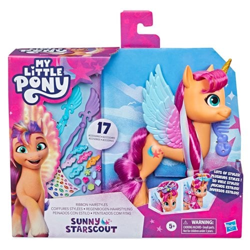My Little Pony Make Your Mark Ribbon Hairstyles Sunny Starscout