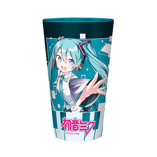 Vocaloid Hatsune Miku Musical City 14 oz. Large Glass