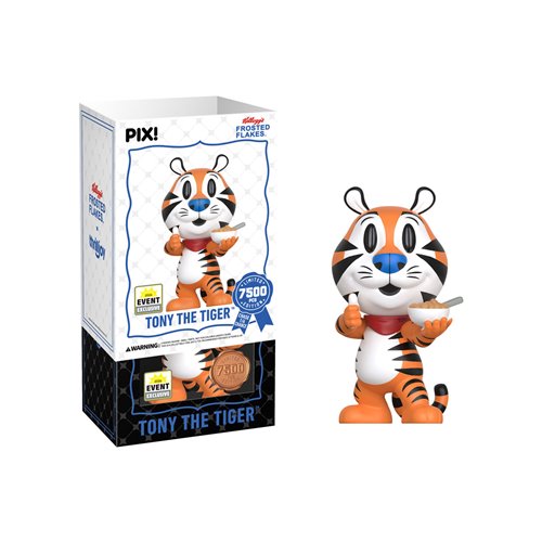 Kelloggs Tony the Tiger Pix! Vinyl Figure - 2026 Convention Exclusive