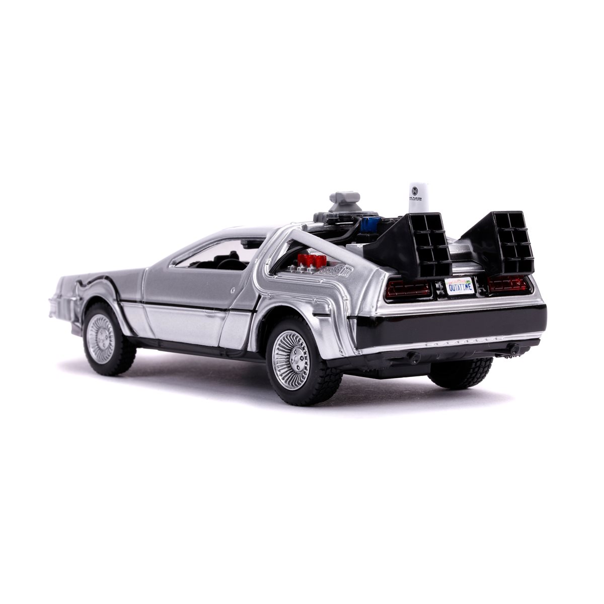 Back to the Future 2 Time Machine 1:32 Scale Die-Cast Metal Vehicle 