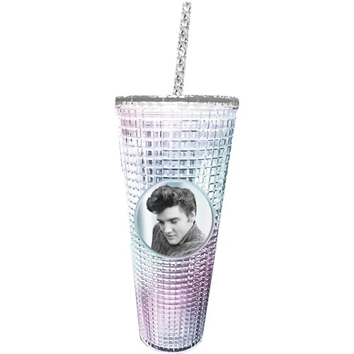 Elvis Diamond 20 oz. Acrylic Cup with Straw