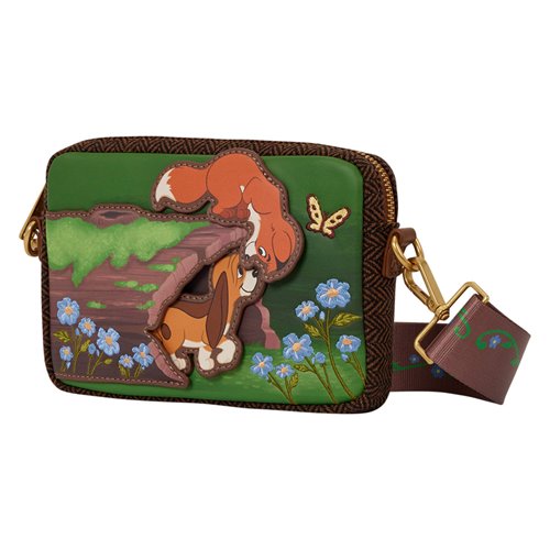 Fox and the Hound Todd and Copper Crossbody Sling Bag