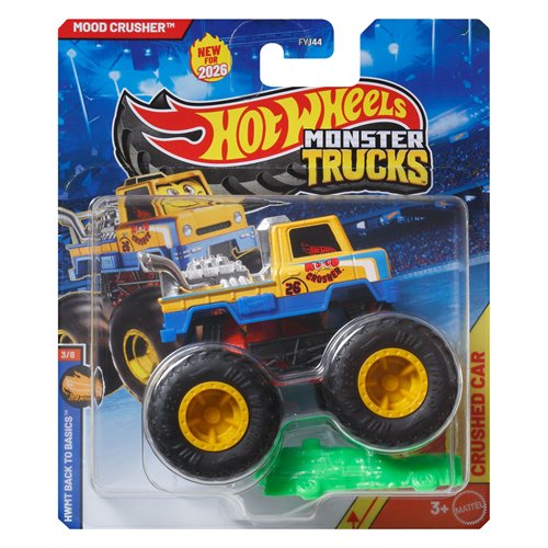 Hot Wheels Monster Trucks 1:64 Scale Vehicle 2026 Mix 2 Case of 8